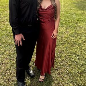 Morgan & Co. Formal Backless Dress